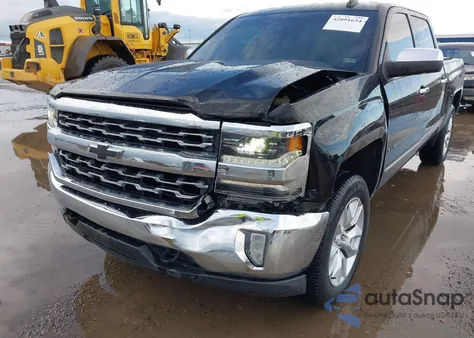 2017 Chevrolet Silverado 1500 2Lt из США, поврежденный, VIN 3GCUKRECXHG330948